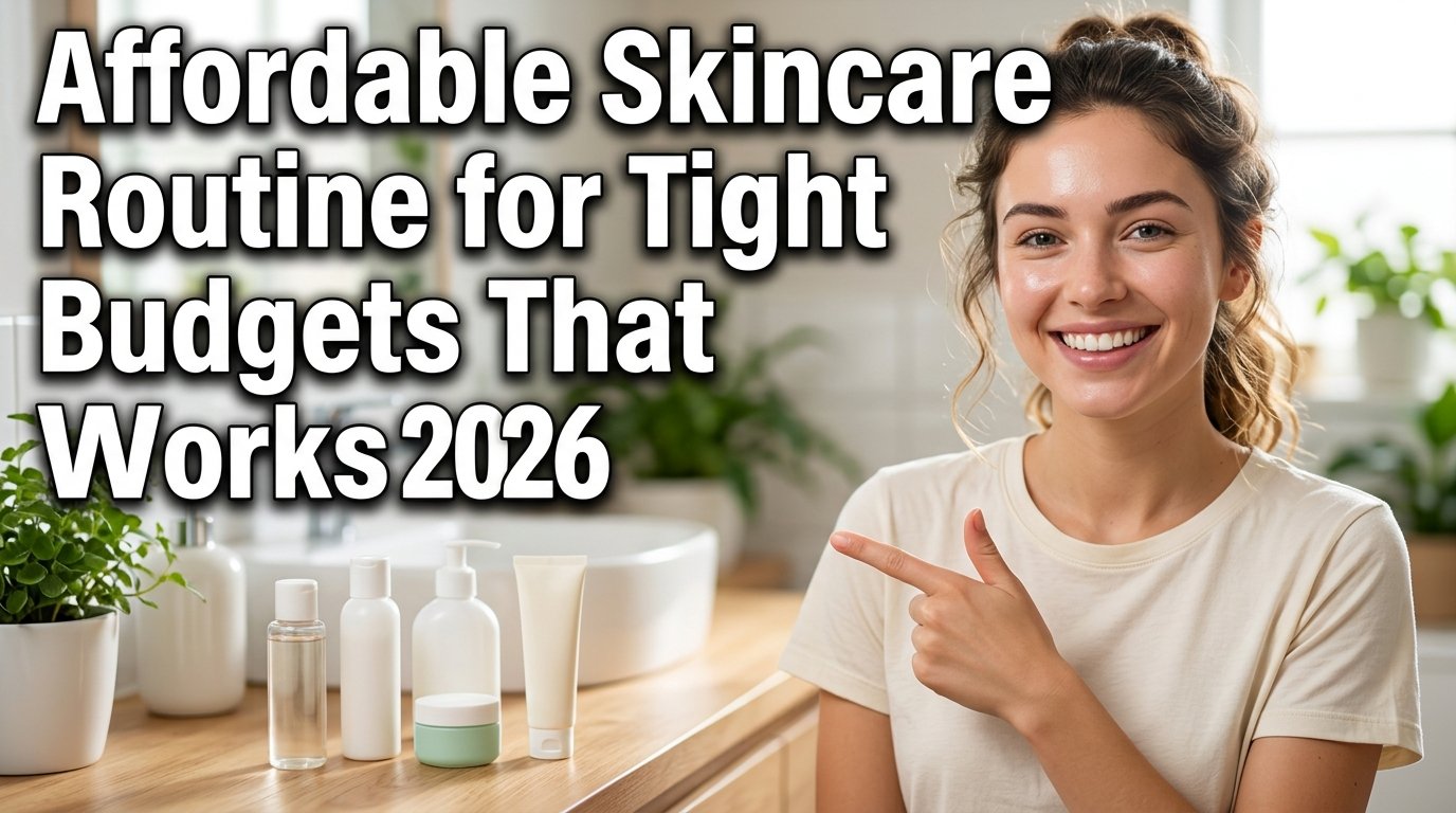 Affordable Skincare Routine for Tight Budgets That Works 2026