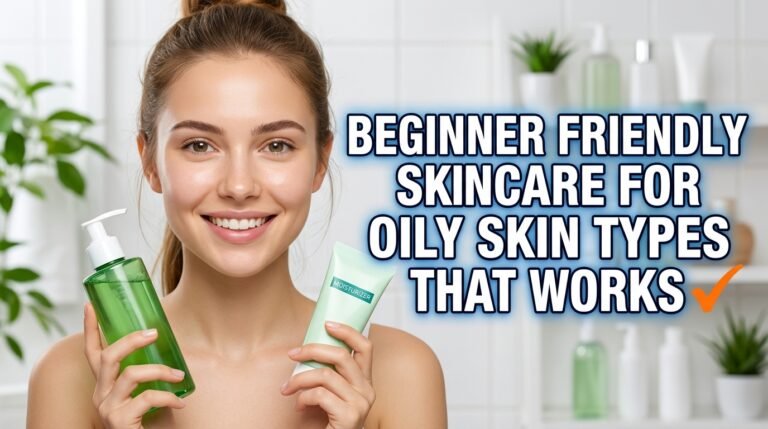 Beginner Friendly Skincare for Oily Skin Types That Works