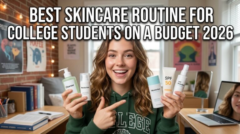 Best Skincare Routine for College Students on a Budget