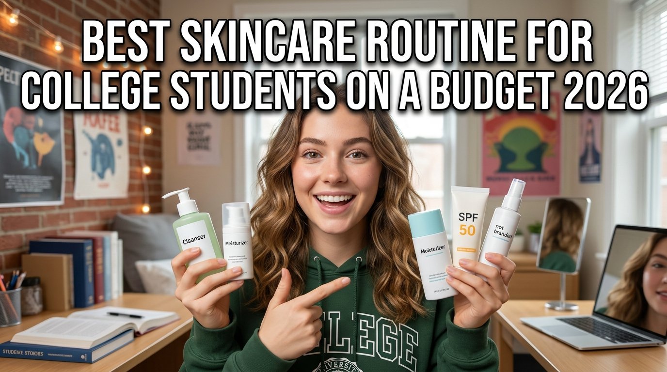 Best Skincare Routine for College Students on a Budget 2026