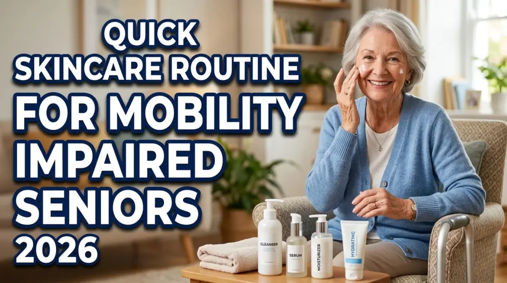 Quick Skincare Routine for Mobility Impaired Seniors 2026