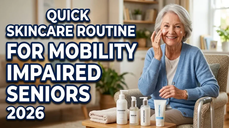 Quick Skincare Routine for Mobility Impaired Seniors 2026