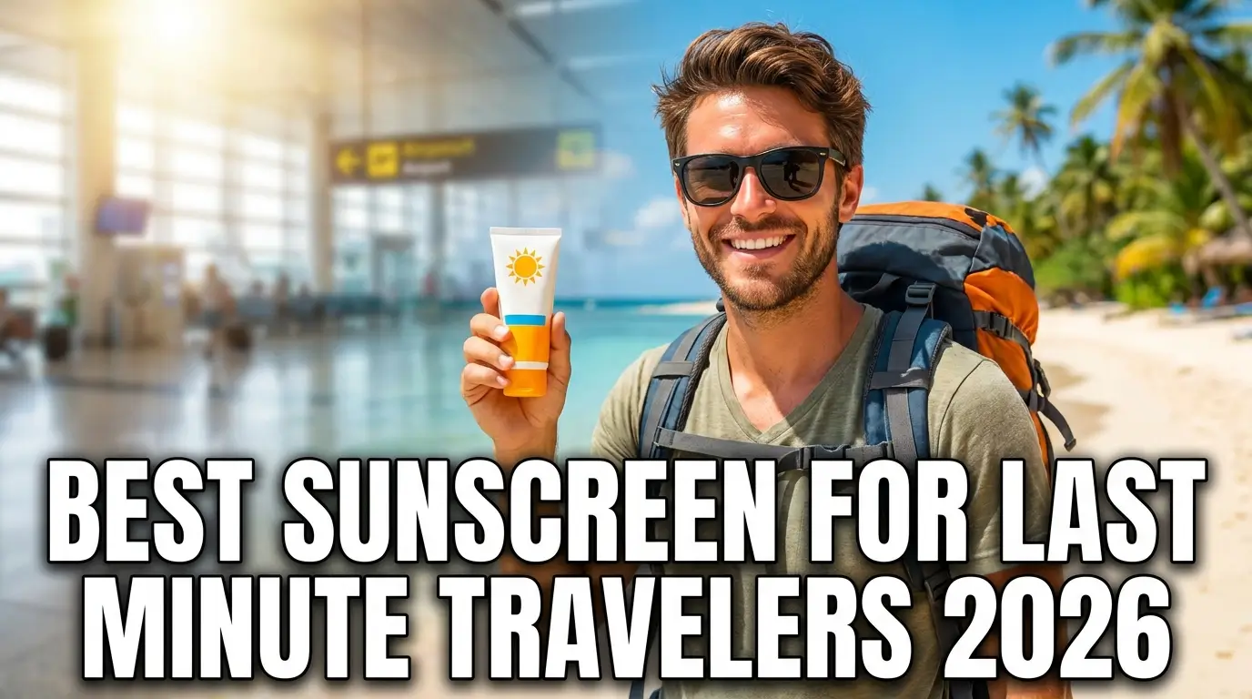 Best Sunscreen for Last Minute Travelers 2026