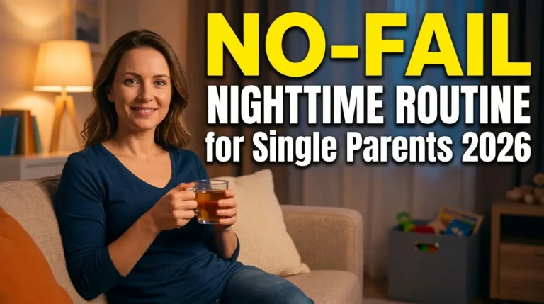 No-Fail Nighttime Routine for Single Parents 2026