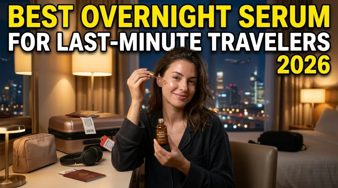 Best Overnight Serum for Last Minute Travelers 2026