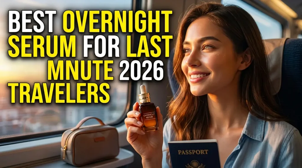 Best Overnight Serum for Last Minute Travelers 2026
